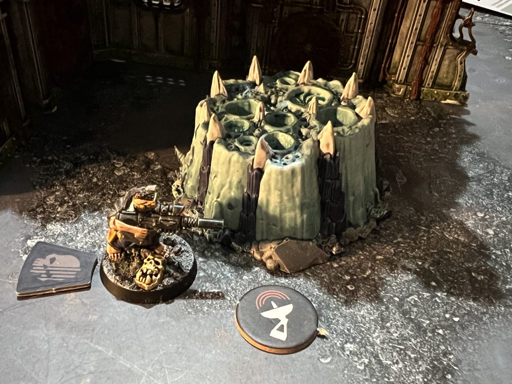 The sneak scans the final nest