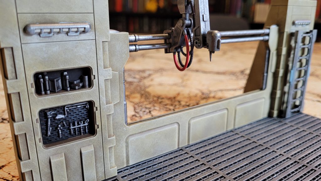 Star Wars Shatterpoint Maintenance Bay detail