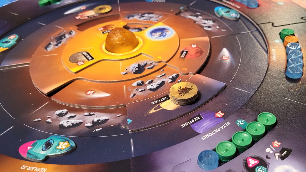 SETI solar system board