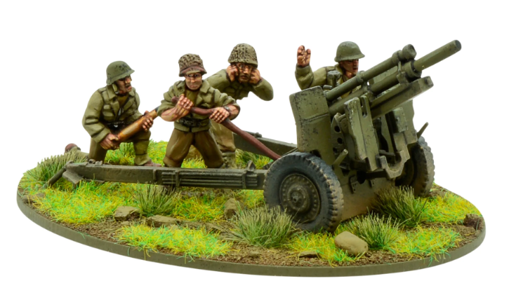 Warlord Games US 105mm Howitzer and crew