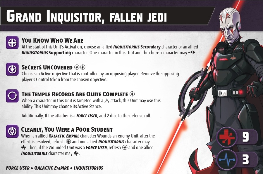 Grand Inquisitor Ability Card