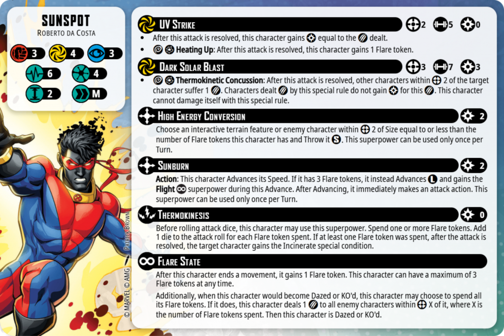 Sunspot Character Card