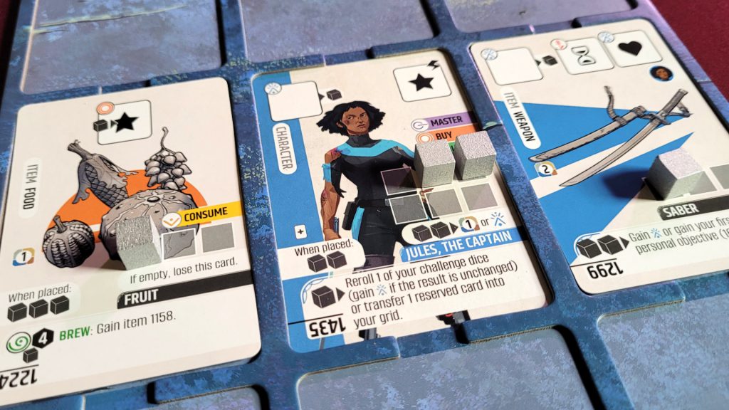 Vantage card tableau