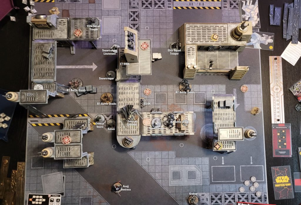 Shatterpoint game in progress