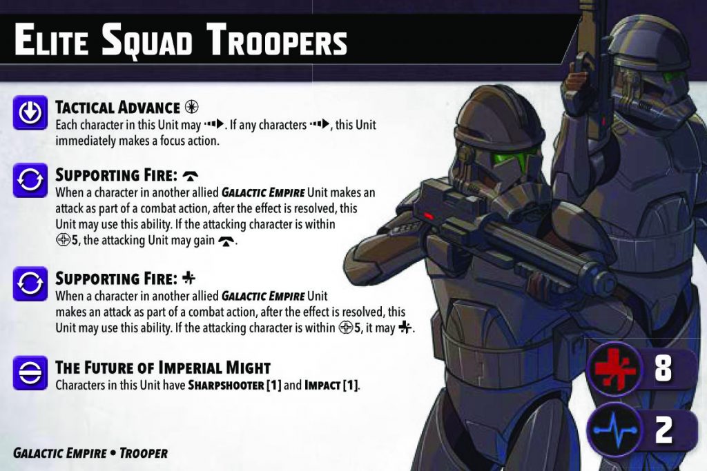 Elite Squad Troopers stat card