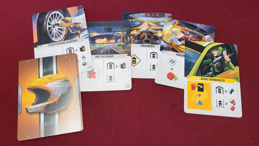 A few of Dirt & Dust’s starting cards