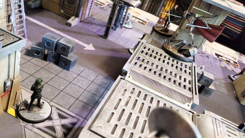 Grievous knocks Veers off his perch