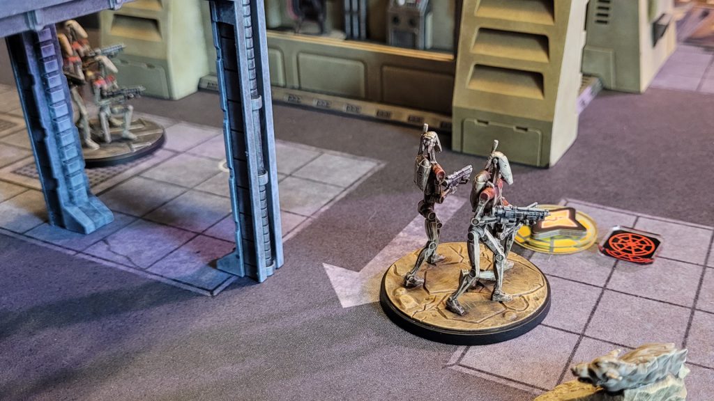 B1 Battle Droids in Star Wars Shatterpoint