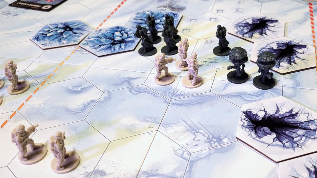 Star Wars Battle of Hoth game in progress