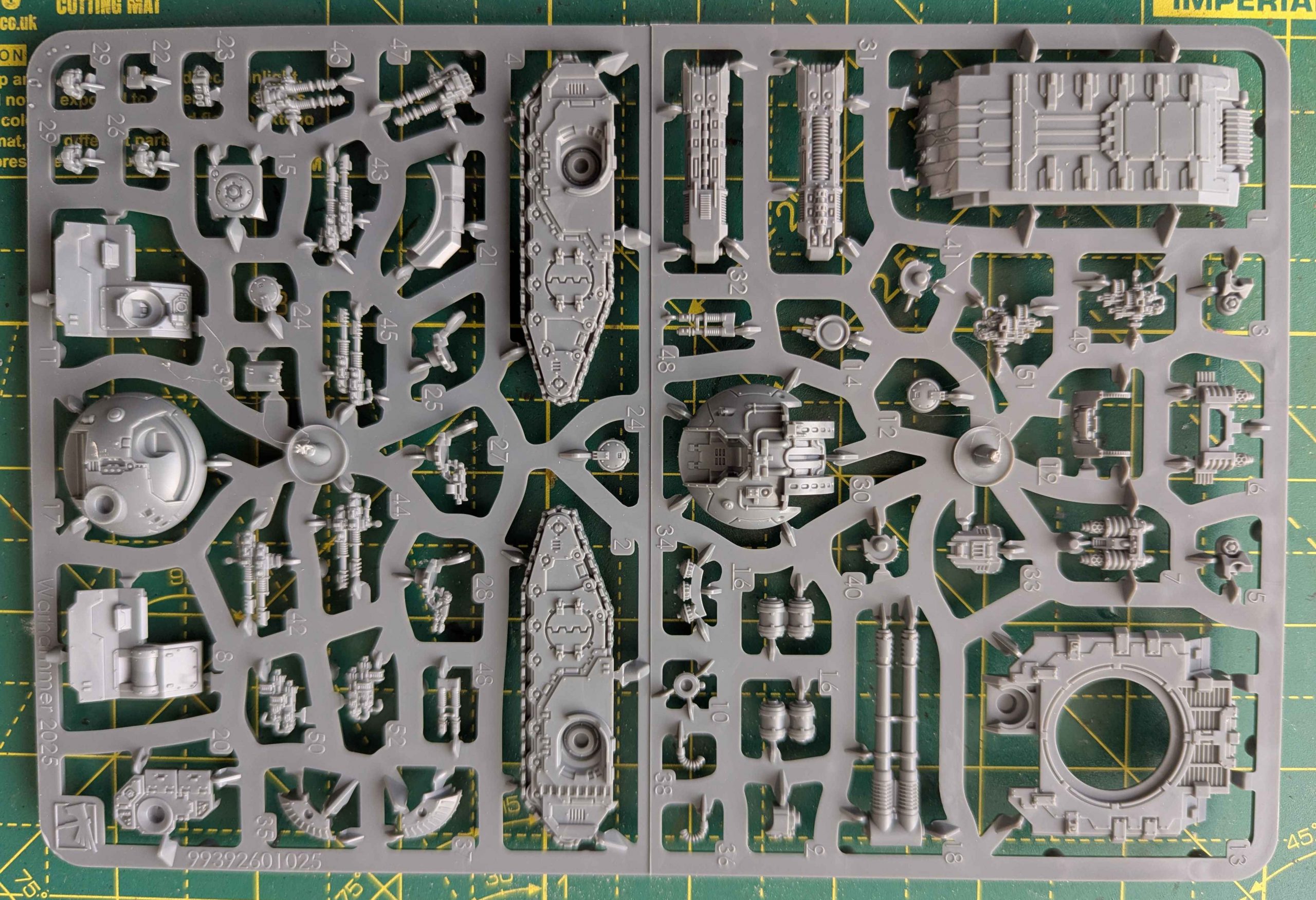 Legions Imperialis Fellblade/Glaive Sprue
