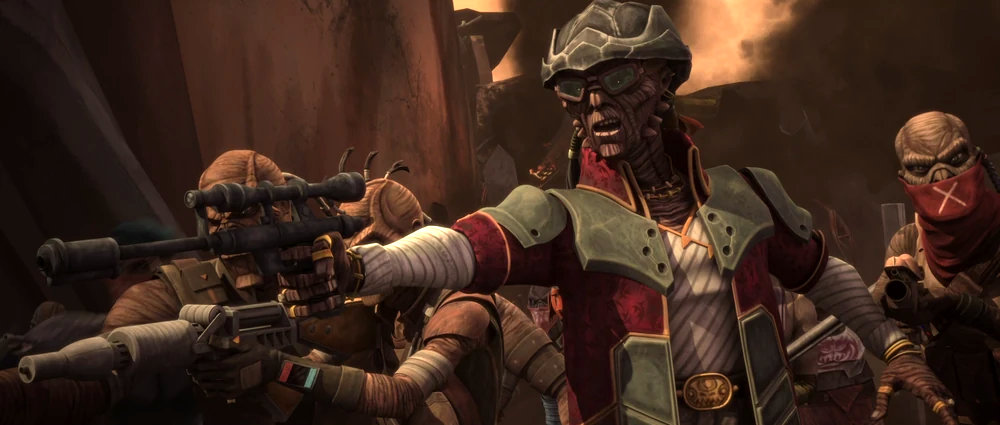 Hondo Ohnaka and his gang of pirates