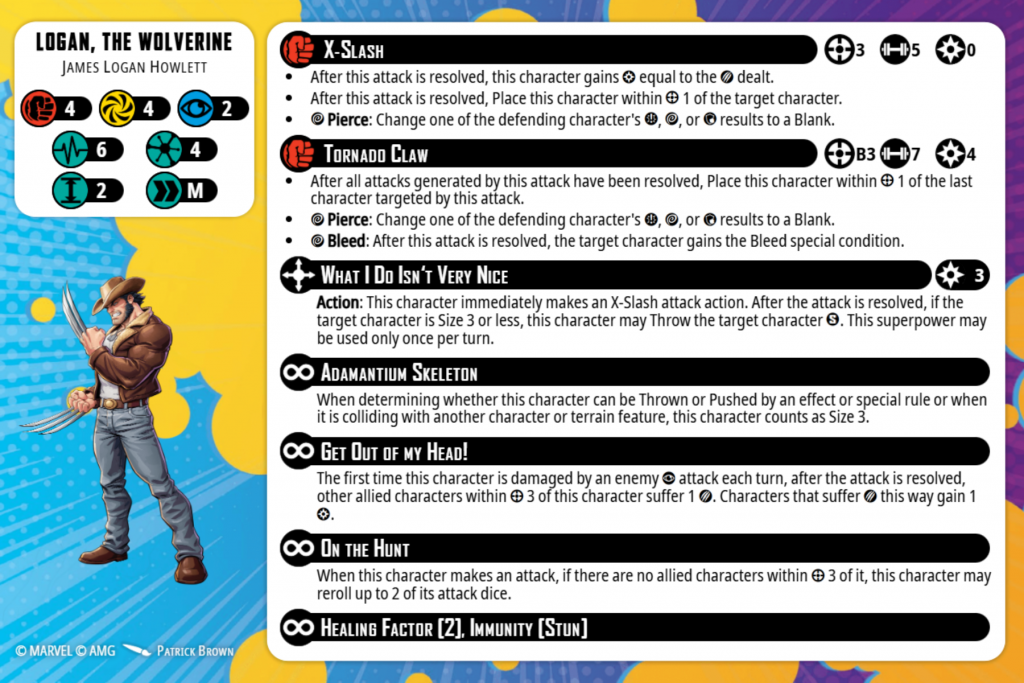 Logan Character Card