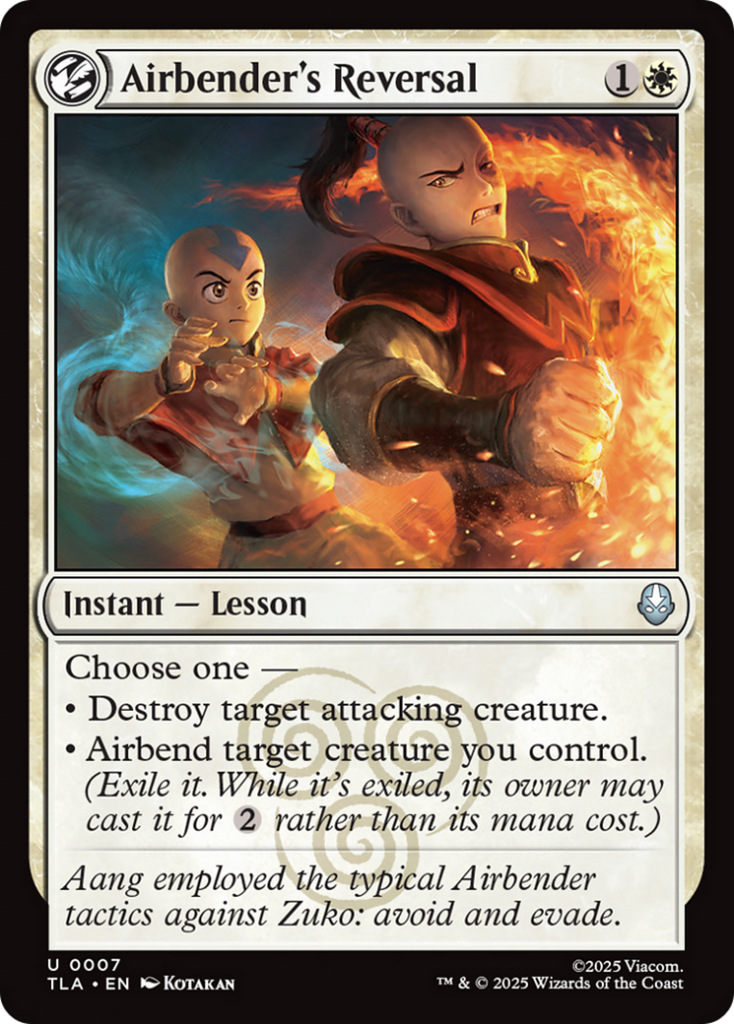 Magic: The Gathering  Avatar: The Last Airbender Review, Part 3 of 4:  White, Blue, & Black Cards - Goonhammer