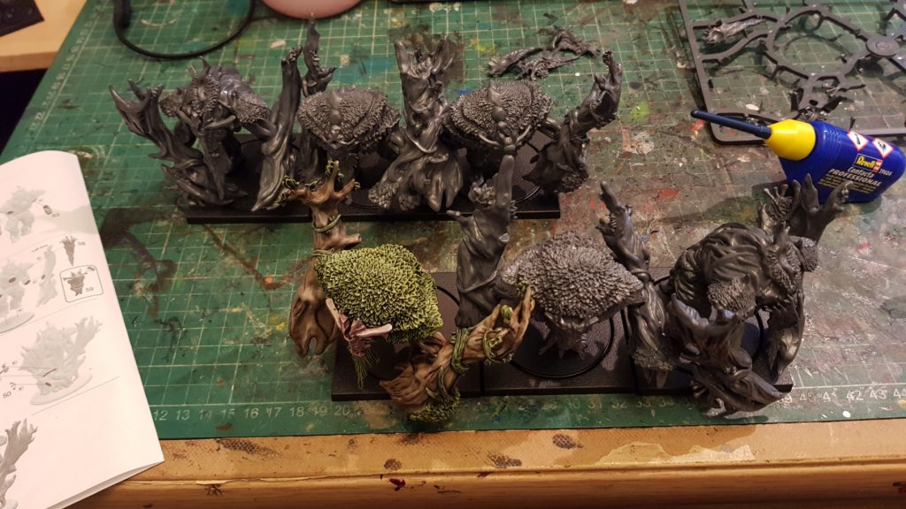 Six Weaver Courts Crann Guardians ranked up in threes. You can see how tricky it has been to achieve this.