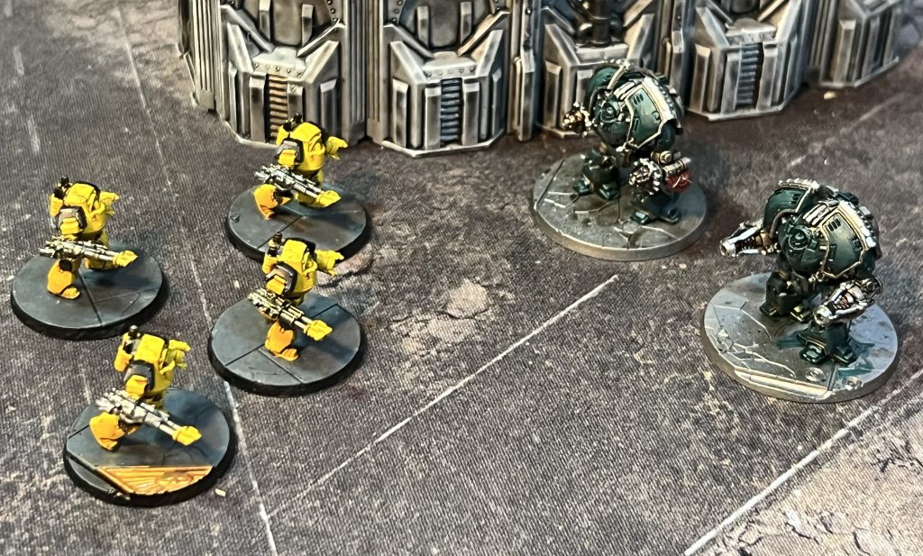 Legions Imperialis Dreadnought-off