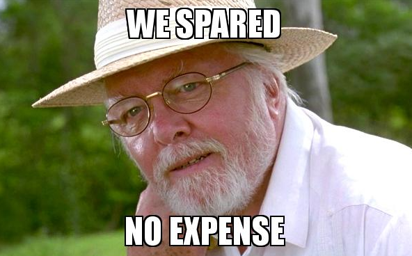 spared no expense meme