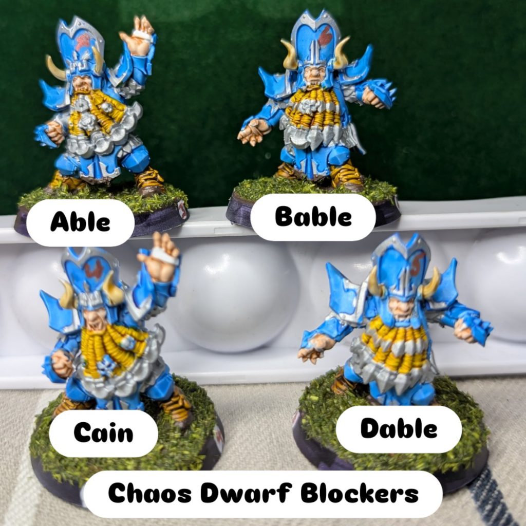 Chaos Dwarf Blood Bowl