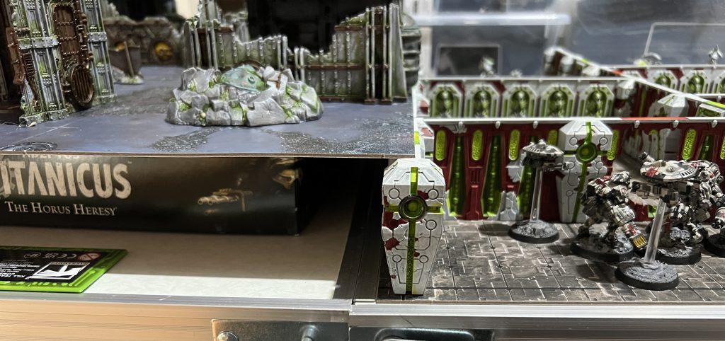 Raising up the Volkus board for Descent missions