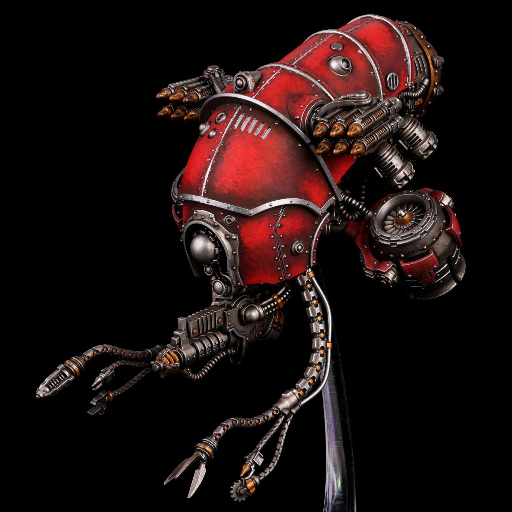 Vultarax Stratos-Automata, Horus Heresy Skitarii, Mechanicum. Credit: Pendulin