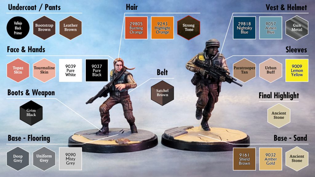 Rebel Pathfinders color guide