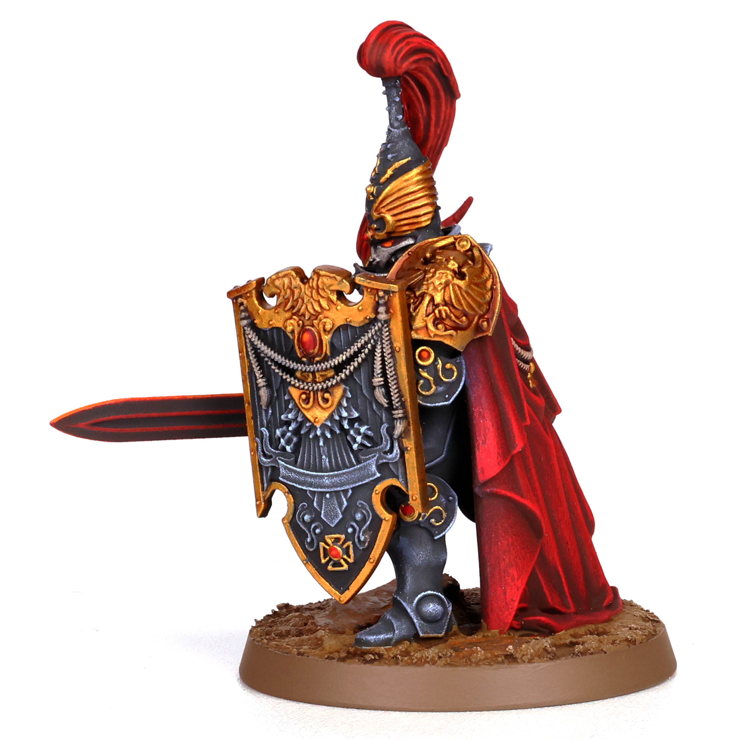 Adeptus Custodes Custodian Sentinels or Custodian Guard painted as Shadowkeepers by Pendulin