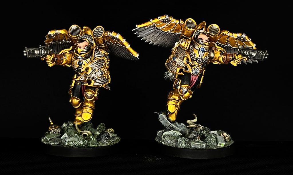 Venatarii with Kinetic Destroyers and Tarsus Bucklers