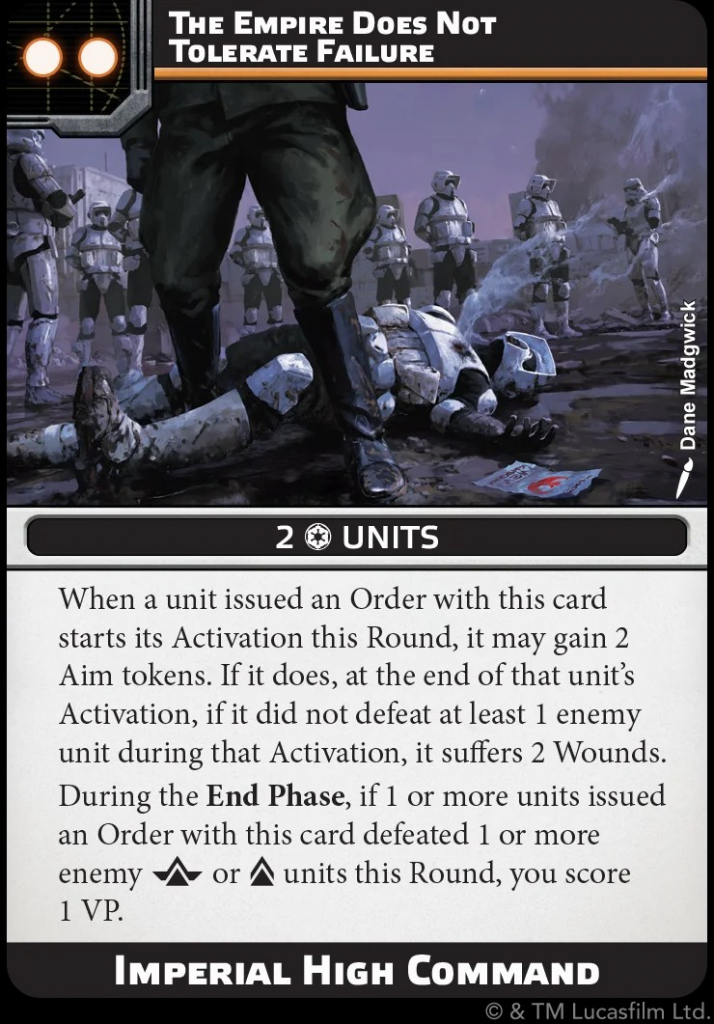 The Empire Does Not Tolerate Failure