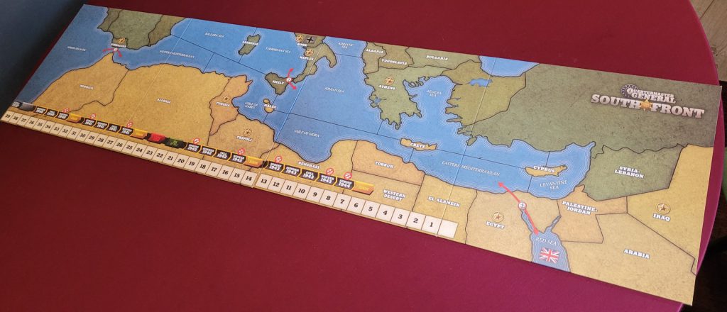 Quartermaster General South Front game board