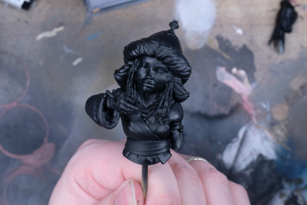 A Brush With Greatness 6: Kuri - Skin and Working With Resin