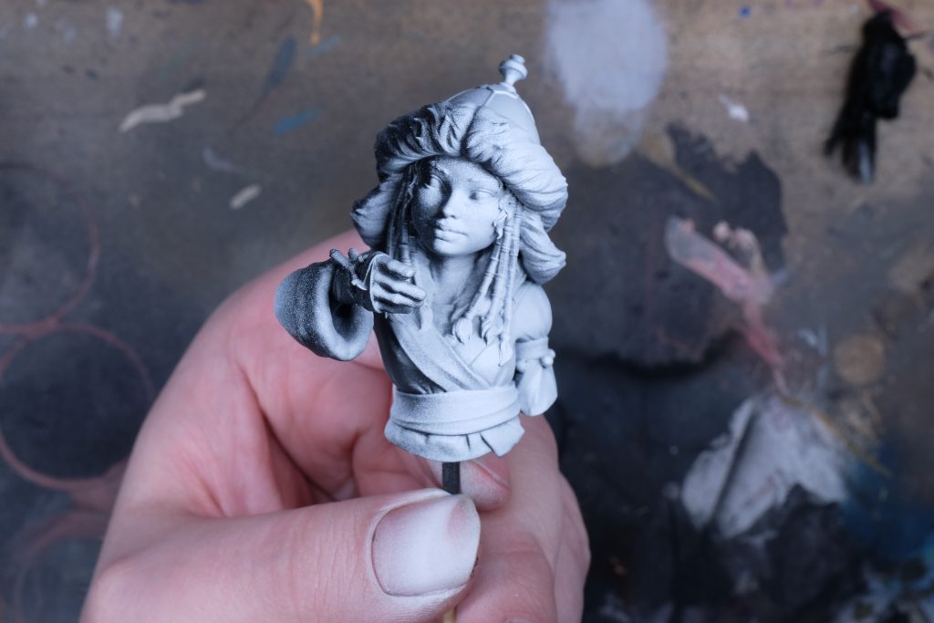 A Brush With Greatness 6: Kuri - Skin and Working With Resin